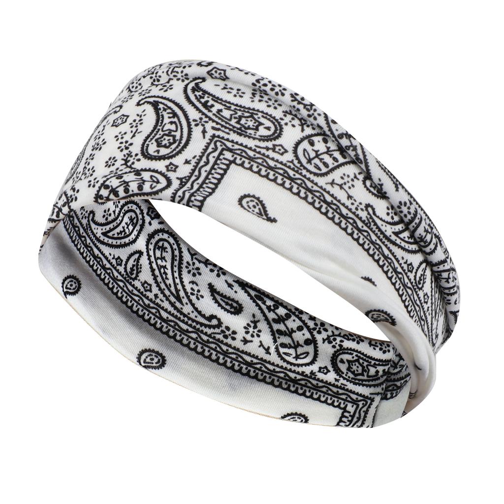 Спортивная повязка на голову, женская повязка-антиперспирант, парик, подарок, платок на голову, йога, бег, фитнес, повязка на голову с широкими полями.