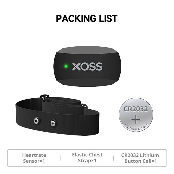 XOSS X2 Нагрудный ремень Монитор сердечного ритма для езды на велосипеде, бега, пеших прогулок, Bluetooth ANT+ Беспроводной датчик здоровья и фитнеса для умного велосипеда