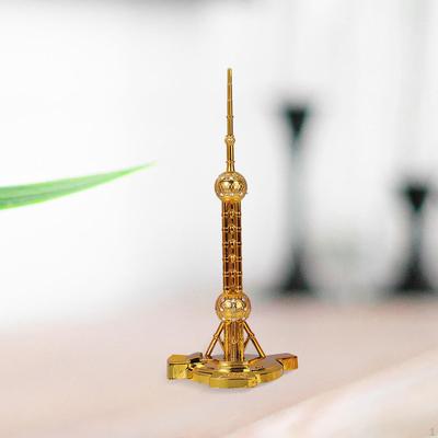 Модель из сплава башни Шанхая Акцент