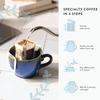 Blue Tokai Coffee Roasters Easy Pour Over Coffee Drip Bags | Monsoon Malabar  | Pack of 5 | 100% Arabica Beans| Ready to Brew in 2min
