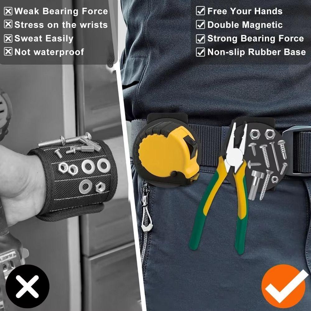 Metal Tool Belt Clip Non-Slip Adjustable Belt Buckle Convenient for Safe Storage