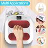 Handheld Heat Press Machine 9''x9''  Iron Press Fast Heat Up Adjustable Temperature and Timer Auto