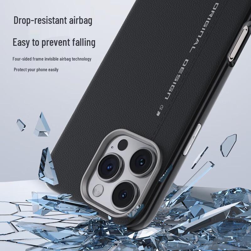 Мистер. Синий Ape Магнитный кожаный чехол для iPhone 16