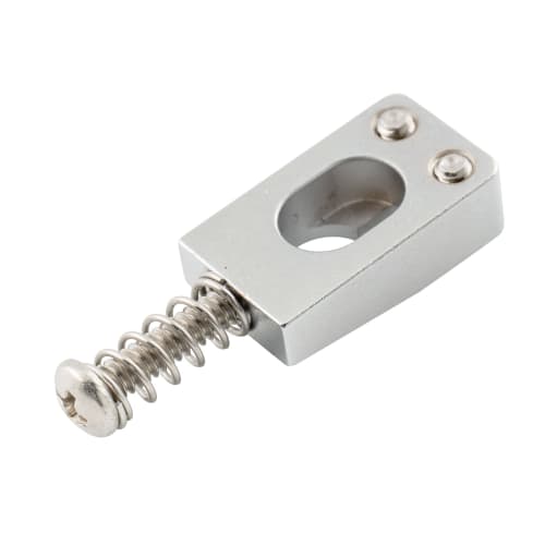 Musiclily Ultra 10.8mm Blast Tremolo Bridge Saddles for Strat Electric Guitars, Chrome (Set of 6)