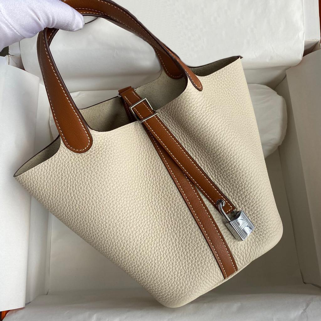 Корзина для овощей из воловьей кожи, сшитая вручную вощеной нитью для детей, обернутая в натуральную кожу с узором личи, сумка-ведро для воды для женщин