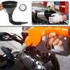 1Pcs Universal Car Refueling Funnel With Filter Detachable Hose Funnels Tools Oil Filling Gasoline Motorcycle