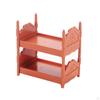 1/12 Dollhouse Miniature Bed, Furniture, Wooden Bed Bunk Pretend Play Toy, 1:12