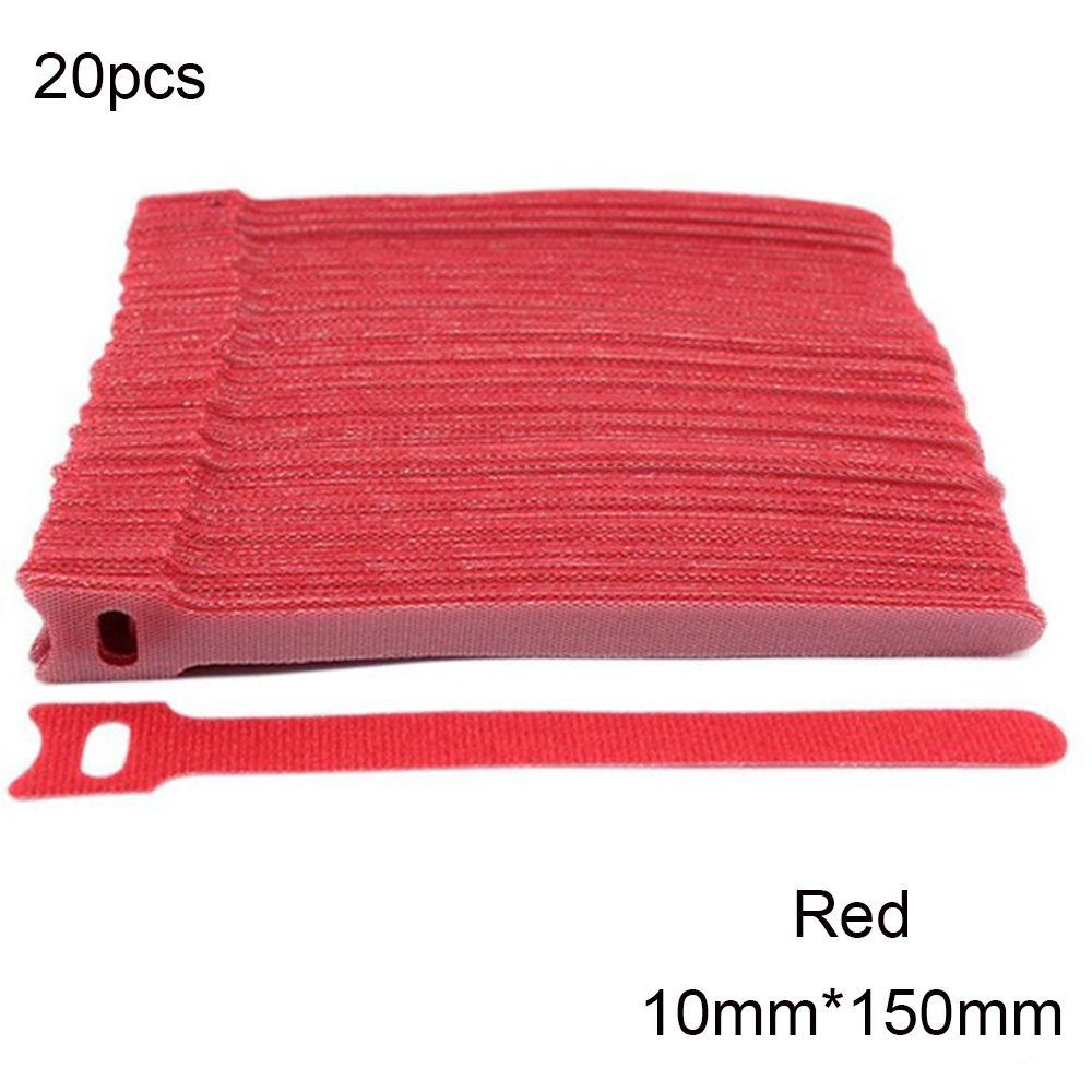 20 шт. Новые наушники мышь многоразовый шнур стяжка органайзер для кабеля нейлоновый ремешок для управления проводами