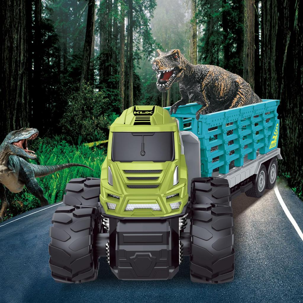 14 шт. игрушечный строительный автомобиль, игрушечный динозавр, прицеп, эвакуатор, грузовик, игрушечный мини-автомобиль, игрушечный автомобиль для хранения, прочный, популярный подарок для мальчиков на день рождения, Рождество