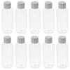 Caps 60ml for Liquids Ginger Shot Bottles 2 Oz Small Bottles Plastic Container Refillable Bottles