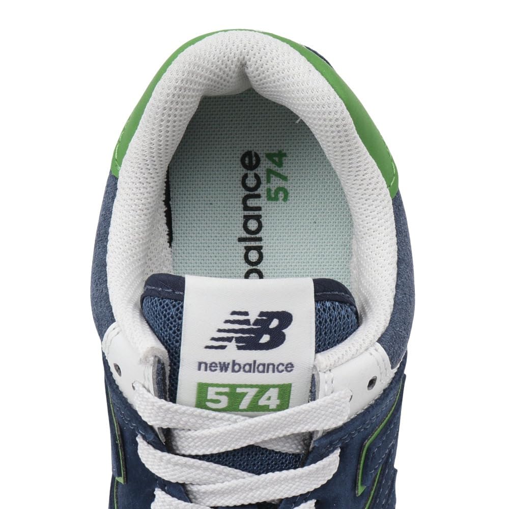 New Balance 574 Синие Спортивные U574QBL Повседневная Обувь Размер и Кроссовки, Обувь, D, (Темно-синий, 26.5, Мужские Женские)