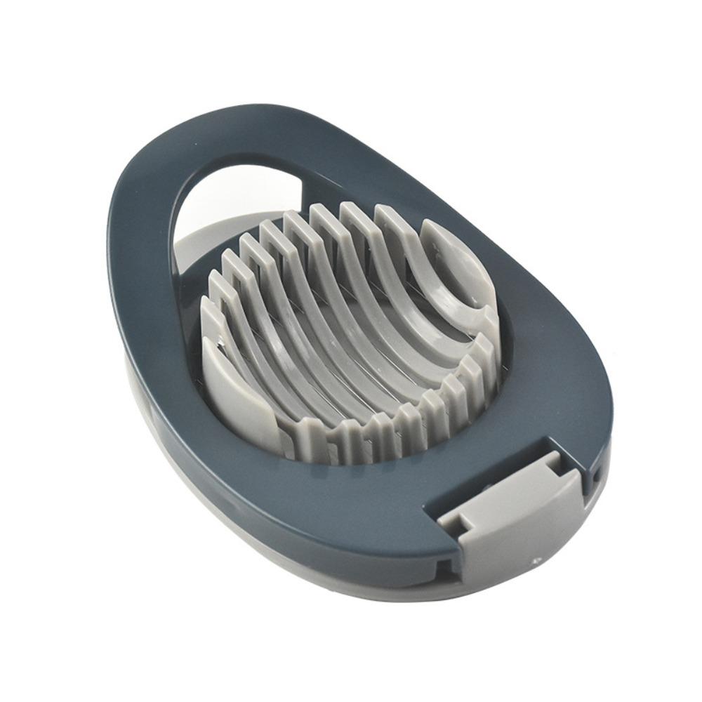Stainless Steel Wire Boiled Egg Slicer Wide Handle Comfortable Grip Strawberry Cutter Easy To Clean Multipurpose
