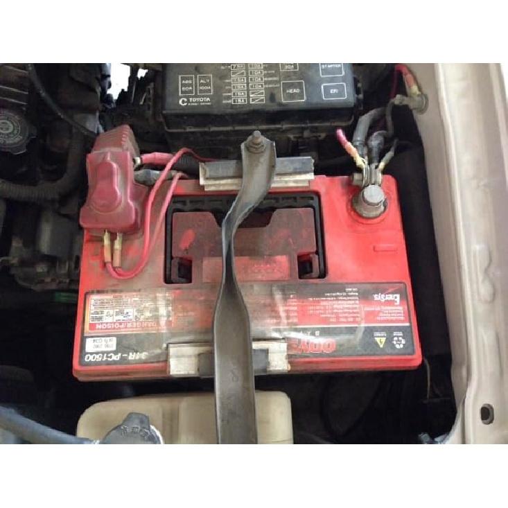 Battery Hold Down Kit With 304 Stainless Steel J Bolts,Compatible For 4Runner 1996-2002,Tacoma 1995-2004,74404-35140