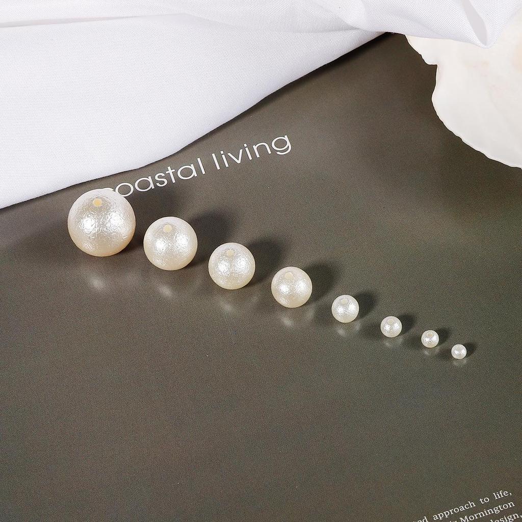 10-500 шт. АБС-пластик, мятые жемчужины для изготовления украшений своими руками, рукоделия, домашнего декора, искусства, искусственные жемчужины для наполнителей ваз