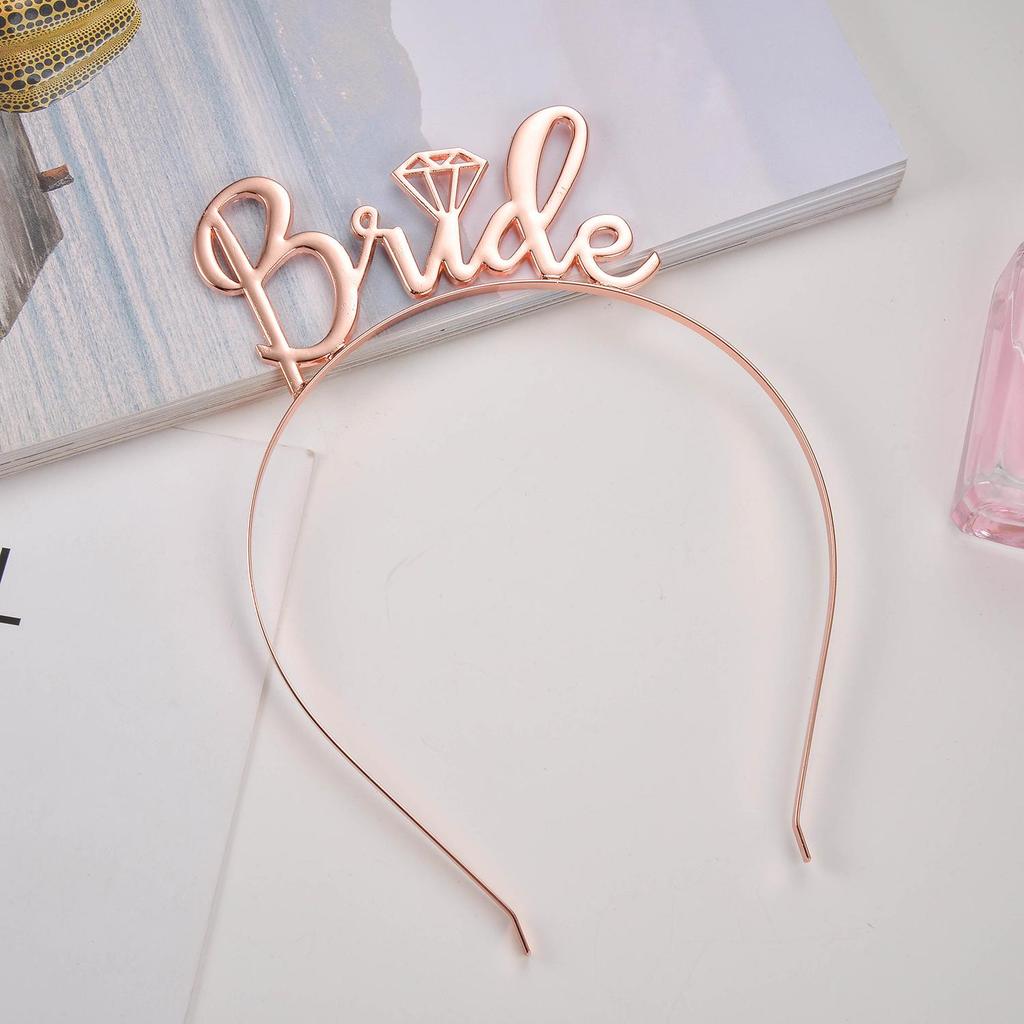 Kashitong European & American Bridal Crown Headband - Wedding & Festival Hair Accessory