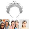 Disco Balls Headband Music Festival Vintage Headhoop Funk Party Hairhoops Adult Carnivals Party Headgear Women Headdress