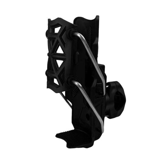 Адаптивный держатель для велосипедной бутылки с водой Автоматический зажим Вращающийся на 360 градусов Держатель для бутылки для чашки диаметром 2''-3'' Легкий велосипедный аксессуар