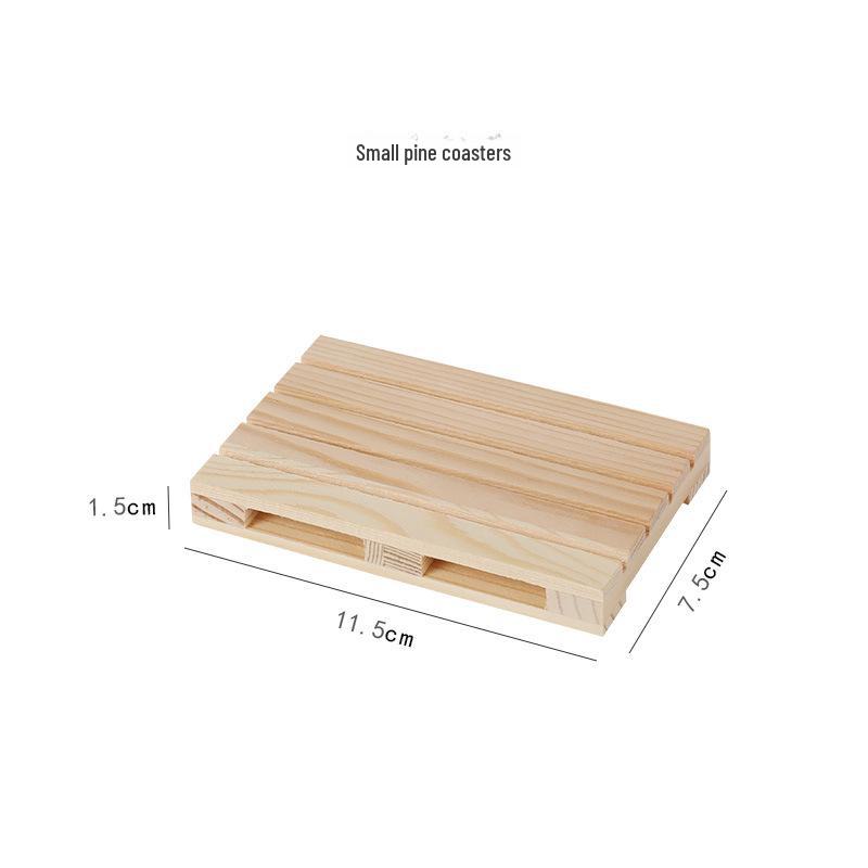 Engraved Wooden Tea Cup Holder Coaster: Creative Kung Fu Tea Ceremony & Coffee Insulation Pad