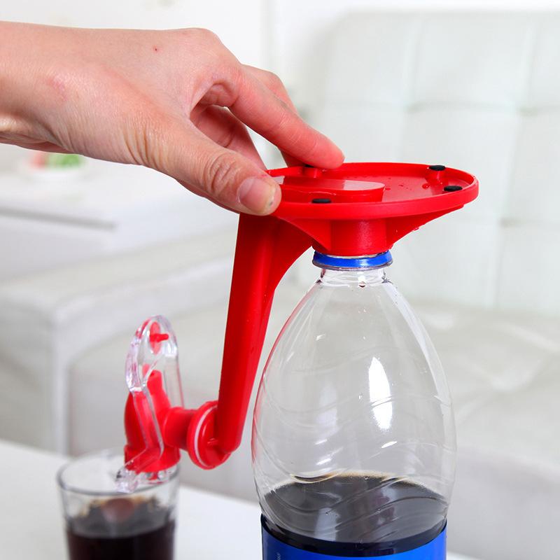 Coke Bottle Inverted Water Dispenser Beverage Switch Water Dispenser Hand Pressure Household Water Absorption