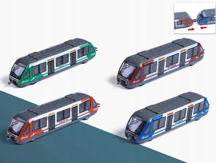 Tramwaj Napęd Wagon Tramwajowy 18 Cm Modern Nowoczesny Możliwość Łączenia