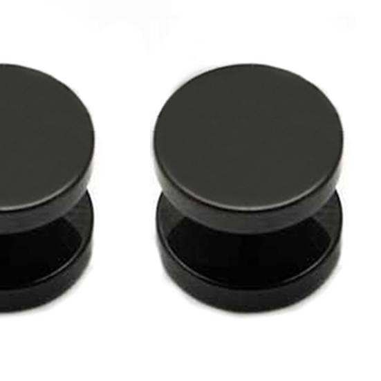 Изысканные антикоррозийные мужские серьги-гвоздики в стиле панк-готики со штангой