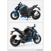 1/12 Kawasakis Ninja Z1000 Сплав Модель Спортивного Мотоцикла Литые Металлические Игрушки Модель Мотоцикла для Уличных Гонок Звук Свет Детский Подарок