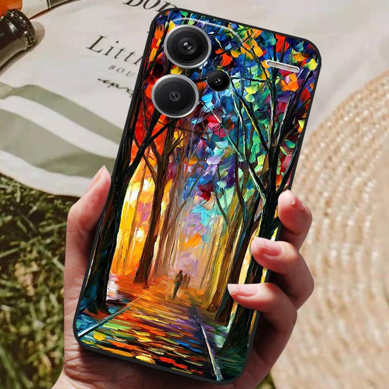 Для Xiaomi Redmi Note 13 Pro Plus Чехол Силиконовая Задняя Крышка Чехол для телефона для Redmi Note13 Pro Plus 13 Pro+ Чехлы Мягкий бампер coque