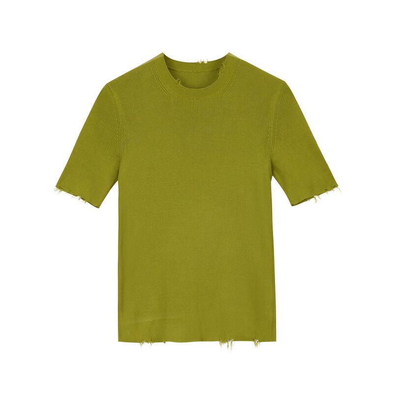 JNBY Women's Short Sleeve Silk Knit Top