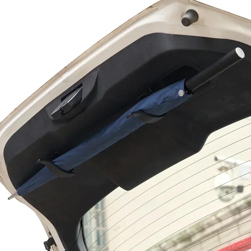 2 шт. Универсальный автомобильный крючок Крючок на спинку сиденья Многоцелевой Держатель для зонта в багажник Хранение зонта в автомобиле Автомобильные аксессуары для хранения в салоне