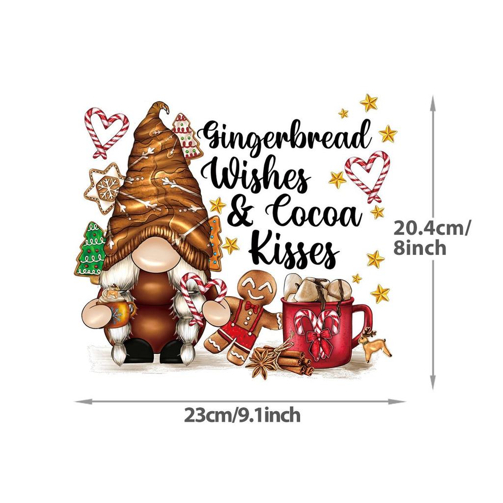 Рождественские нашивки, зимние наклейки, художественные ремесла, глажка одежды, аппликация, термоклейкая передача, аксессуары «сделай сам», утюг на переносе, подарок