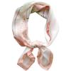 Clearance graffiti fruit girl small silk scarf Korean version ins wind sweet daily matching square scarf decoration tied hair streamer