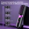 Electric Hair Straightener Brush MCH Rapid Heating Anti-Scald 4 Temperatures Hair Care Straight Comb Women Portable Styling Tool