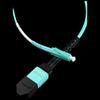 SanZhe OM3 MPO-LC 8-Core Multimode Fiber Optic Patch Cable