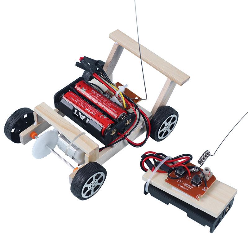 DIY Wireless Remote Control Car Kit for Primary Students