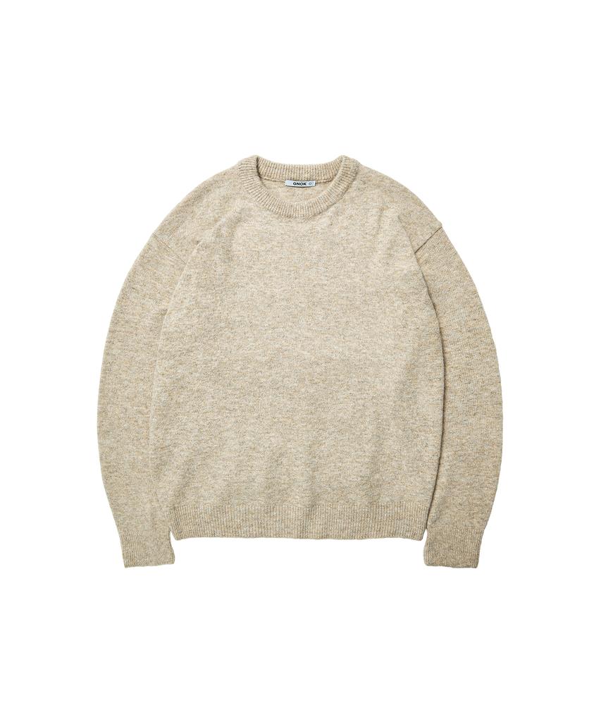 GNOK Herasi Wool Round Knit [Oatmeal]