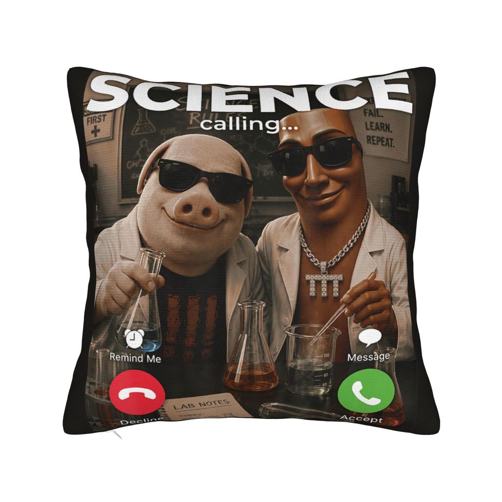 Pillow Cover John Pork Oclock Calling Funny Meme Kawaii Pillow Case For Living Room Chair Pillowcases