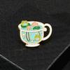 Кубок Ювелирные изделия Аксессуары Значок Брошь-эмаль Броши Броши-лягушки Брошь-лацкан