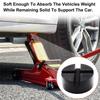 Universal Car Lift Jack Stand Rubber Pads Floor Slotted Car Jack Rubber Pad High Quality Anti Slip Car Lifting Rubber Pad