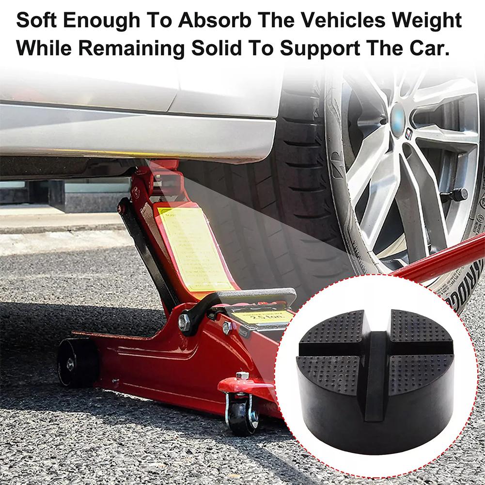 Universal Car Lift Jack Stand Rubber Pads Floor Slotted Car Jack Rubber Pad High Quality Anti Slip Car Lifting Rubber Pad