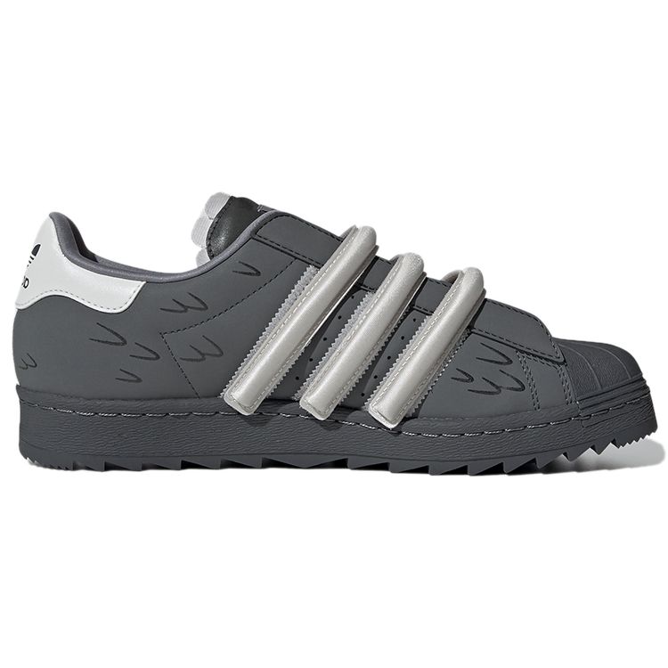 Melting Sadness x adidas Superstar 80s TR Duck Унисекс Кроссовки Серый Grey-Six Grey-One GZ6992