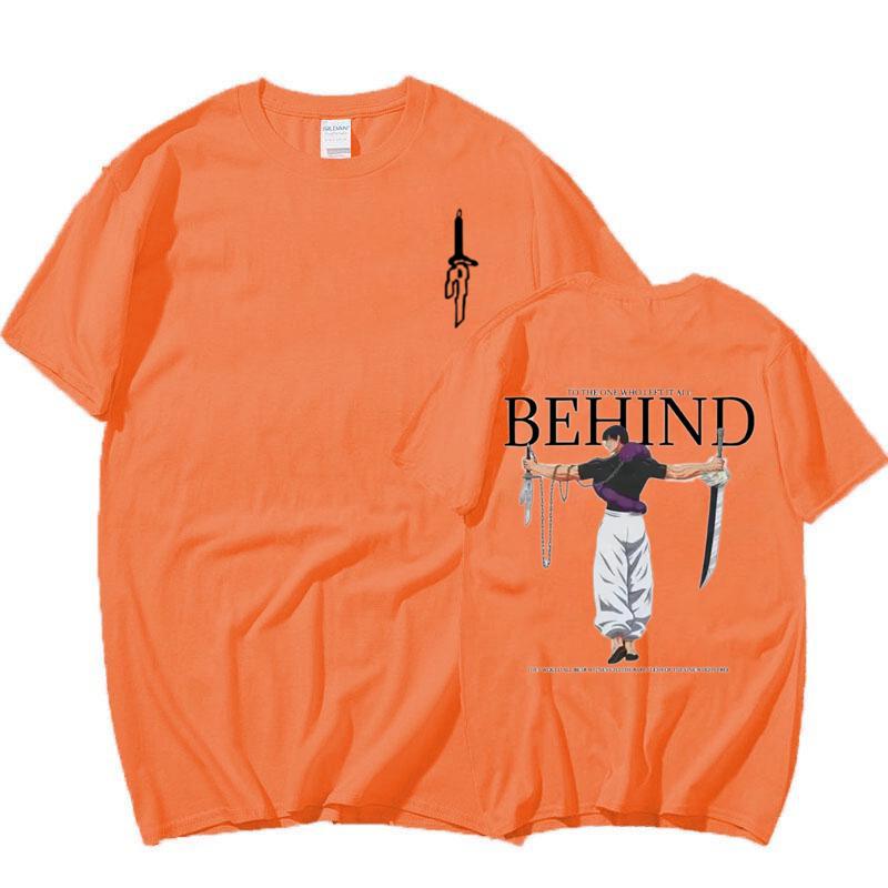 Новая Аниме Фушигуро Тодзи К Тому, Кто Оставил Все Позади Графическая Футболка Мужчины Женщины Харадзюку Футболка Y2k Топы