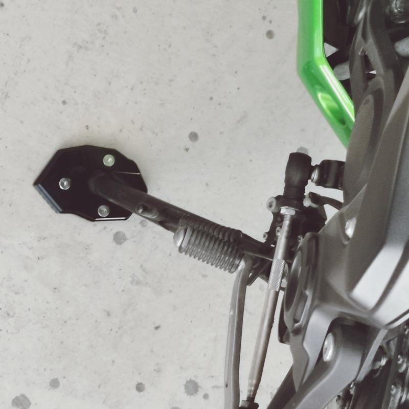 Motorcycle For KAWASAKI NINJA650 NINJA400 NINJA300 NINJA 650 350 400 Accessories Side Support Enlarged Block Parking