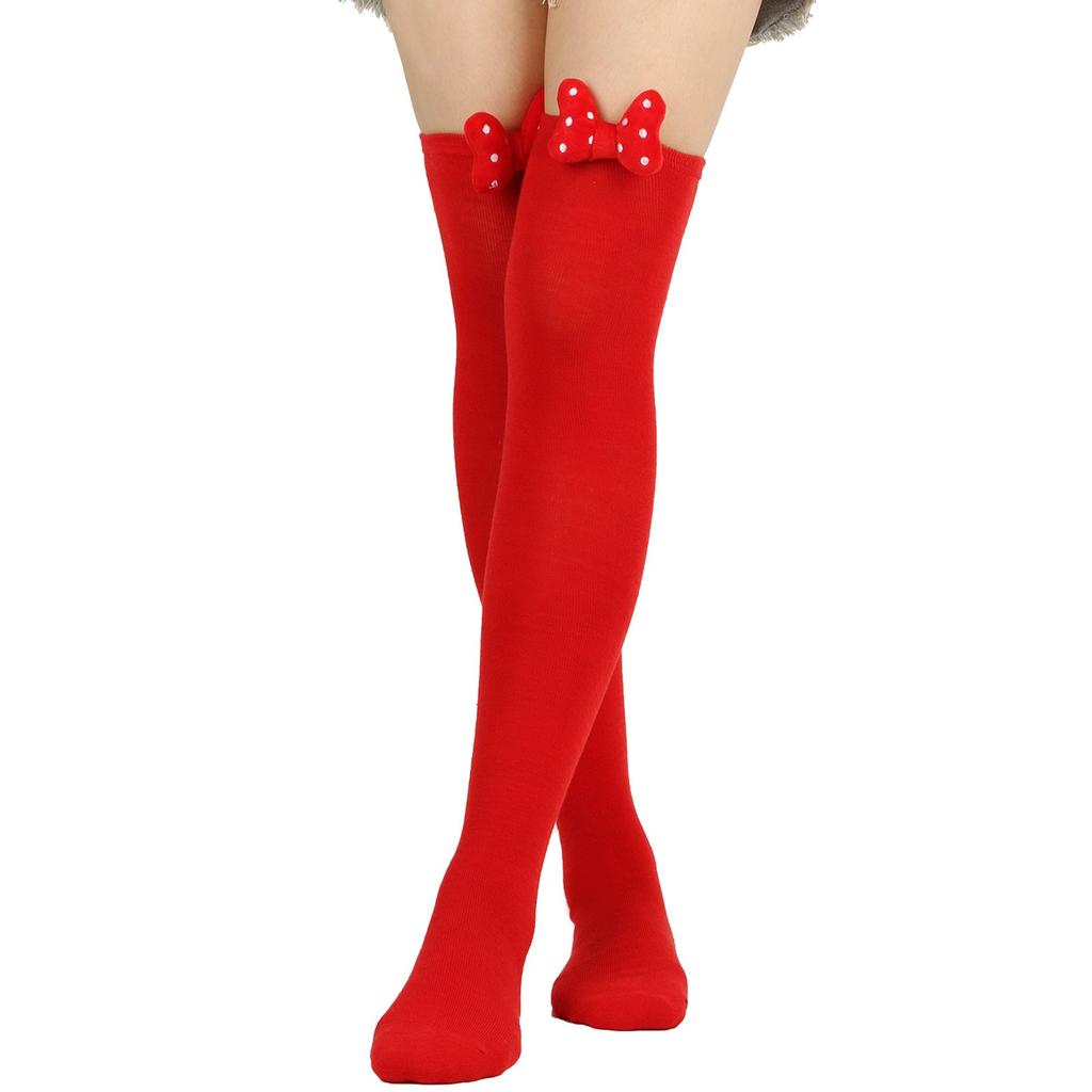 Женские носки до бедра, длинные гольфы, милые гольфы выше колена, чулки