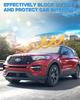 Солнцезащитная шторка на лобовое стекло для Ford Explorer 2020 2025 2025-2025 Автомобильный солнцезащитный козырек на переднее стекло Складывающийся защитный козырек на окно Блокирует УФ-лучи