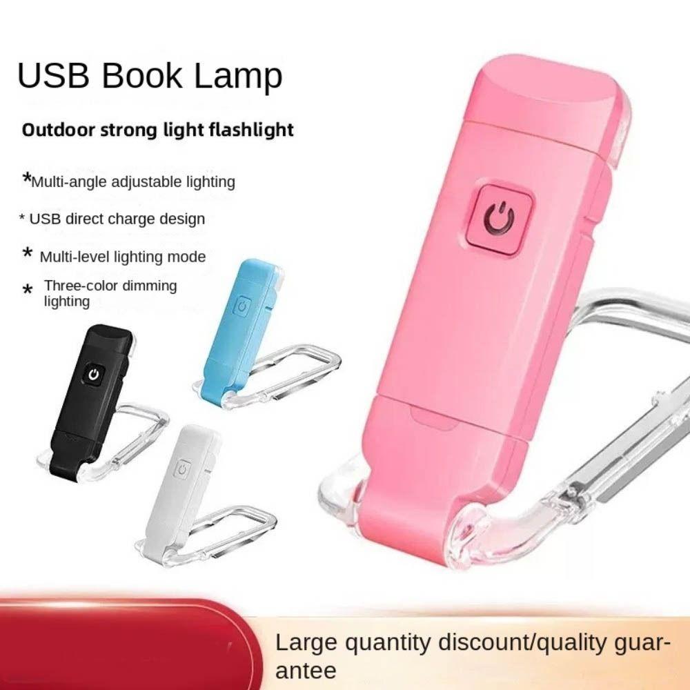 Rechargeable Reading Light LED Clip Desk Light Lightweight Clip on Book Light School