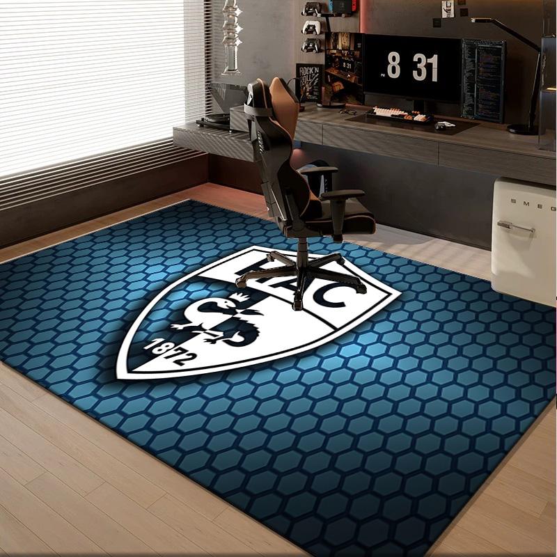 1PC rug Le Havre Crest Heritage Carpet, Chair Rug,Area Rug for Office Bedroom living rooms bedroom, Doormat decor Christmas fan gifts