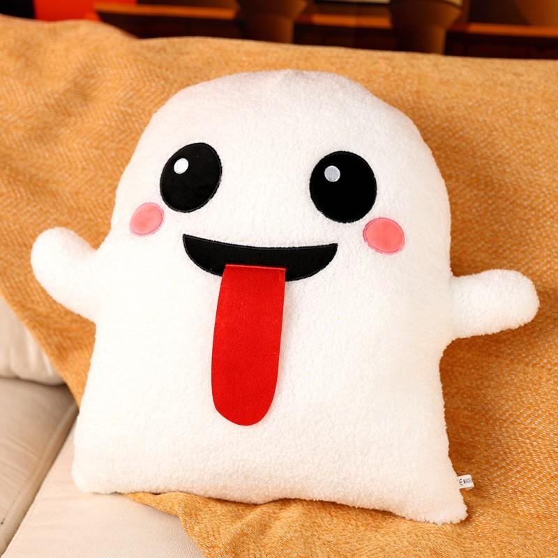 Fun Halloween Ghost Pumpkin Eyeball Plush Toy Pillow For Kids And Party Decor