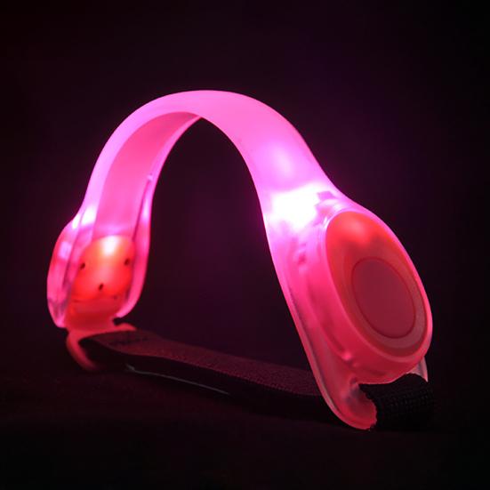 Симпатичная светящаяся рука, многоцелевая лента, широкий уличный красочный защитный светоотражающий ремень для путешествий