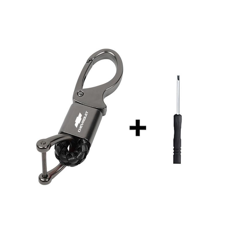 zjyr1 Car Logo Keychain Alloy Lanyard Keyring Accessories For Chevrolet Spark Captiva Cruze Malibu Equinox Trax Camaro Blazer Traverse