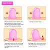 Cupping Therapy Sets 7Pcs Silicone Anti Cellulite Cup Vacuum Suction Massage Cups Facial Suction Cups Face Neck Lift Wrinkle